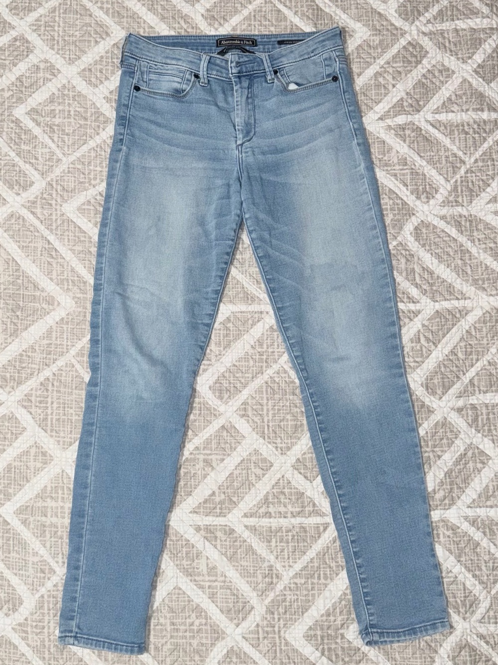 Abercrombie & Fitch Light Blue Women's Skinny Jeans